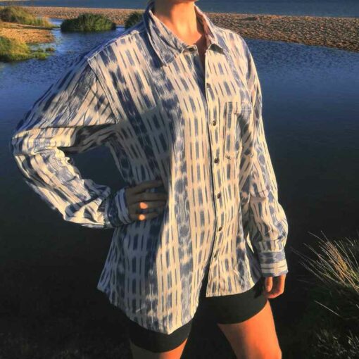 White/Blue