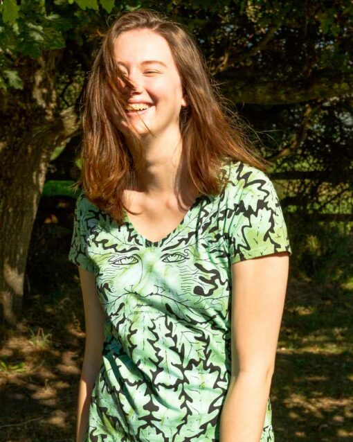 Green Man Olive Tie Dye