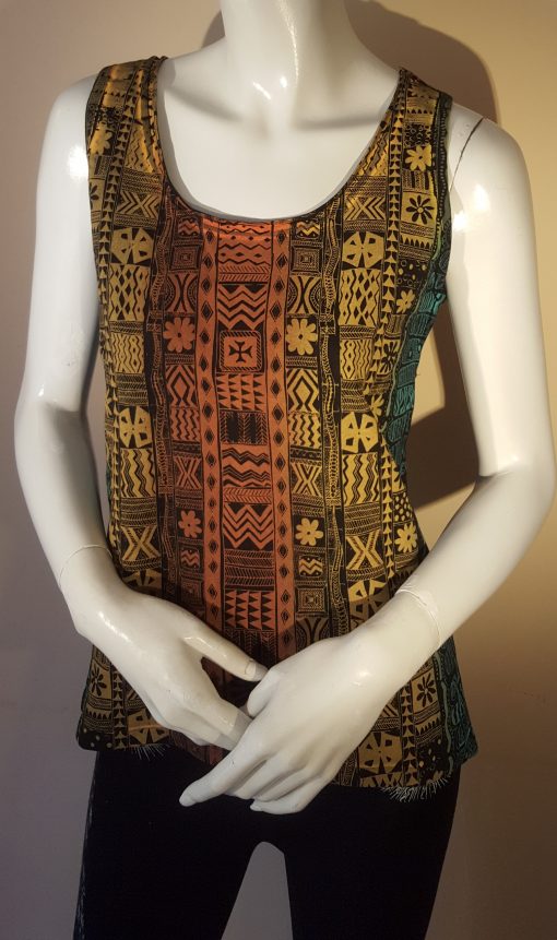 Black Patchwork Vest