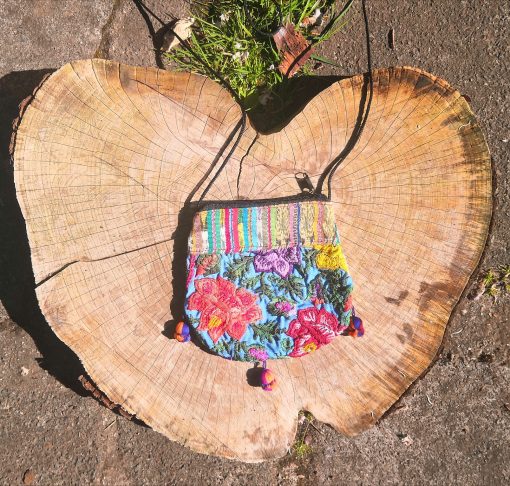 Hand embroidered purse bag - Image 9