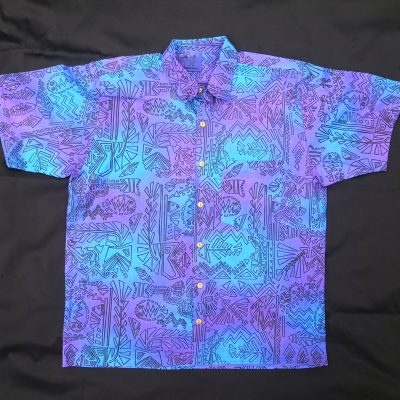 Hand Printed Zimbabalooba Short Sleeve Shirts