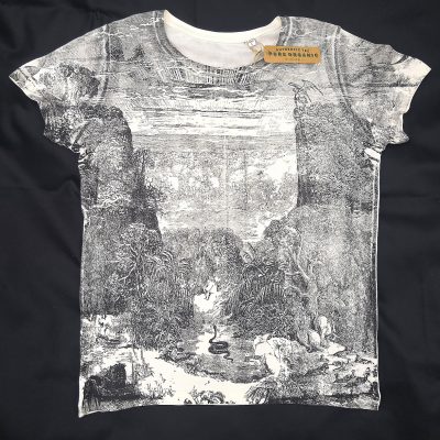 Hand Printed Womens Top - L
