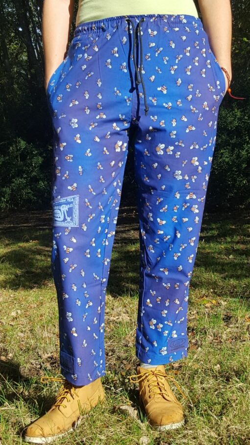 Bees - Blue Purple X Small.