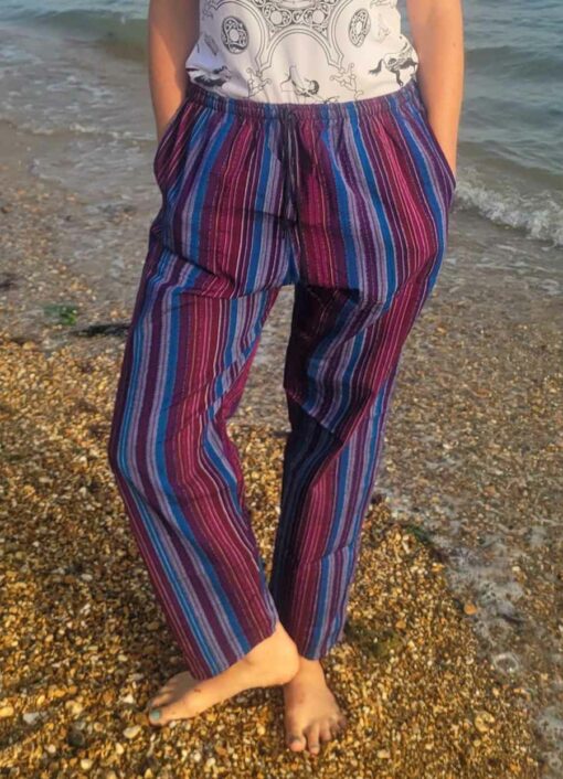 Purple and Blue - L