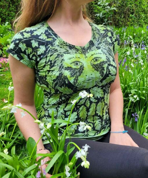 Green Goddess - Woman of the Woodlands and Forests Top - Image 2