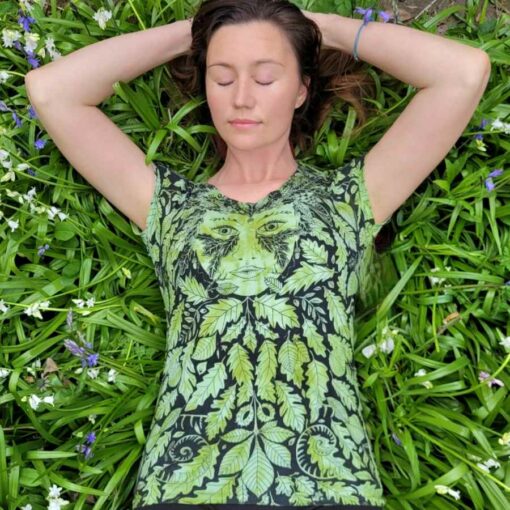 Green Goddess - Woman of the Woodlands and Forests Top