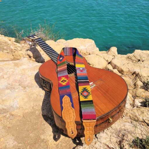 Handwoven Indigenous American Guitar Strap