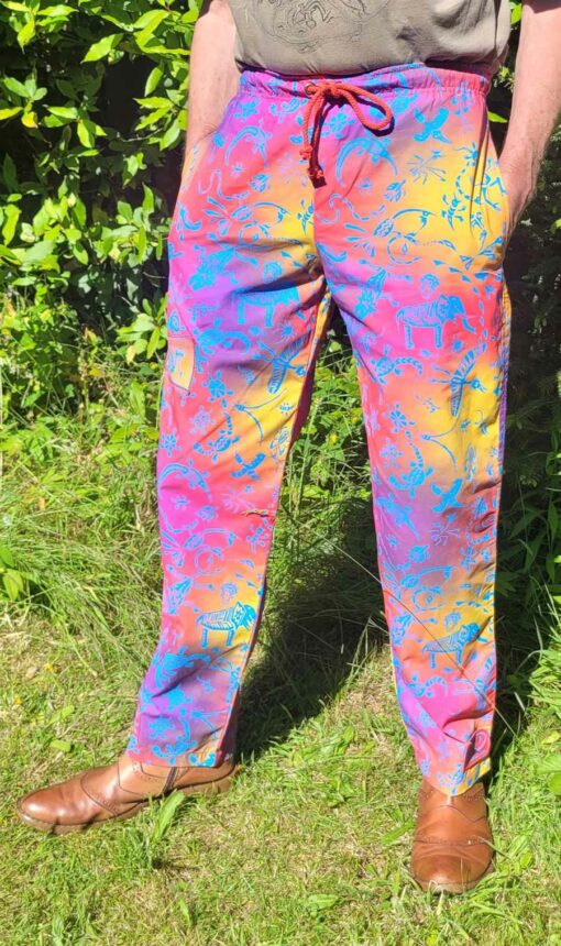 Jungle Multi-colour with Blue - Medium