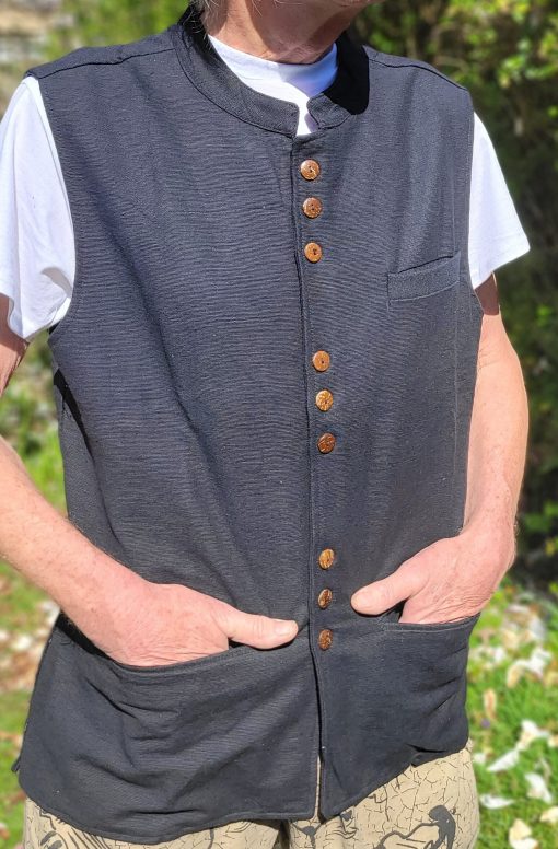 Nehru Style Waistcoat - Image 3