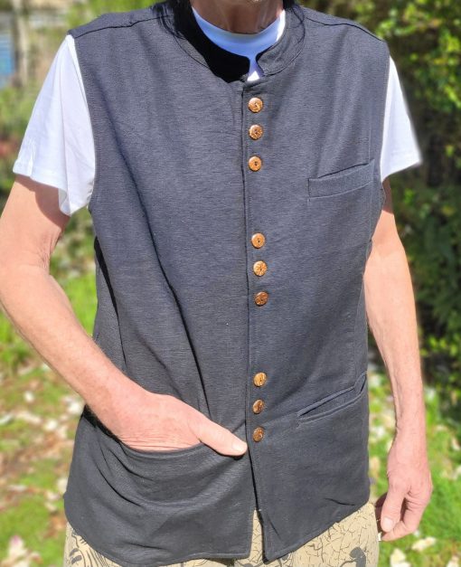Nehru Style Waistcoat - Image 4