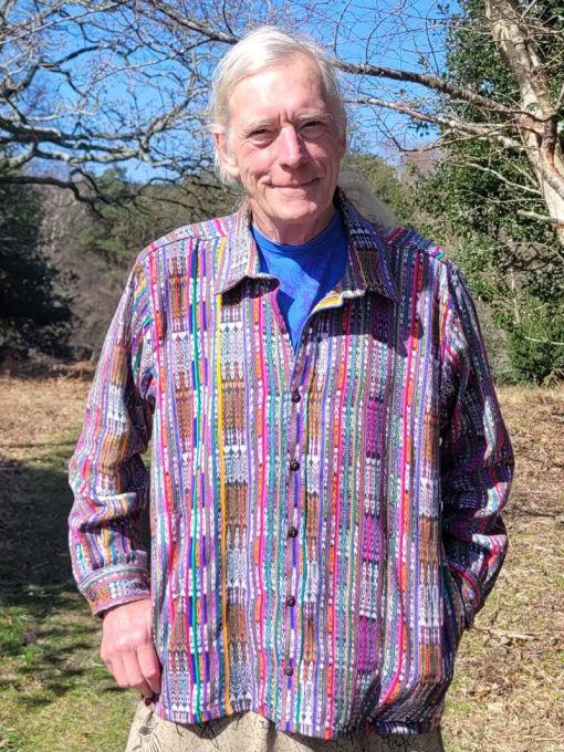 Hand dyed, woven and sewn ikat/jaspe Jackets - Large - Image 3