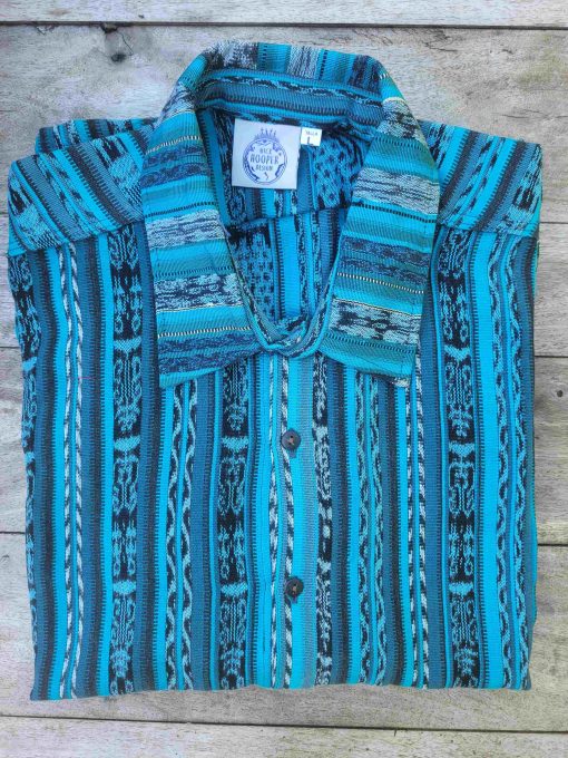 Hand dyed, woven and sewn ikat/jaspe Jackets - Large - Image 10