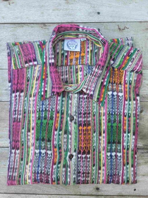 Hand dyed, woven and sewn ikat/jaspe Jackets - XL size - Image 5