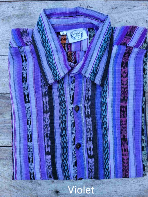 Hand dyed, woven and sewn ikat/jaspe Jackets - Medium - Image 10