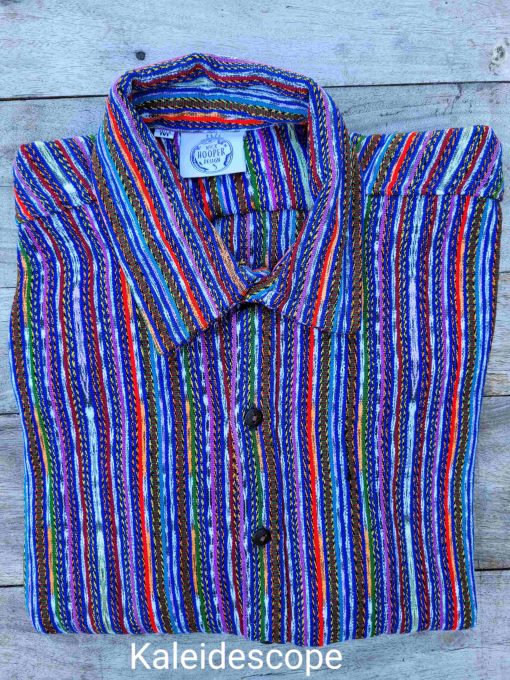 Hand dyed, woven and sewn ikat/jaspe Jackets - Medium - Image 8