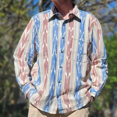 Cream Brown Blue