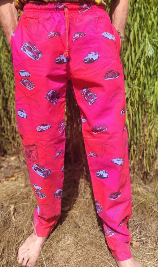 VW Beetles - Red/Pink - Large