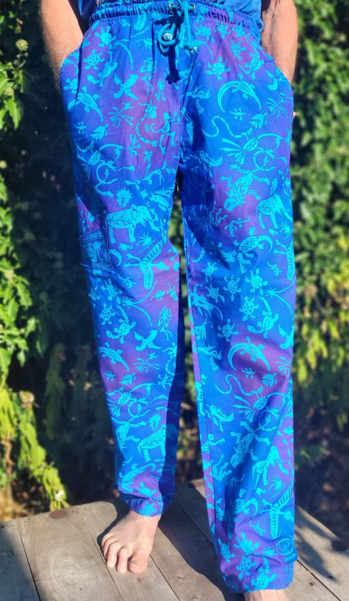 Jungle - Sky on Blue/Purple - XXL