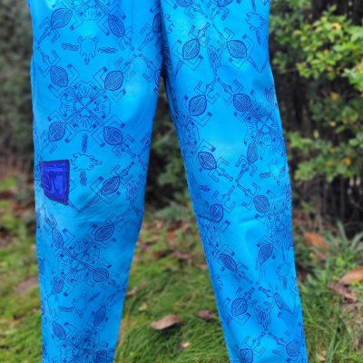 Crocodiles Blue on Light Blue - XXL