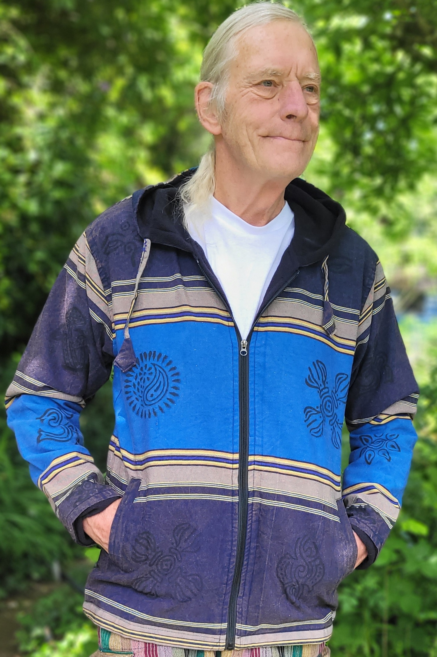 Men's/Unisex Stonewashed Jacket - Image 6