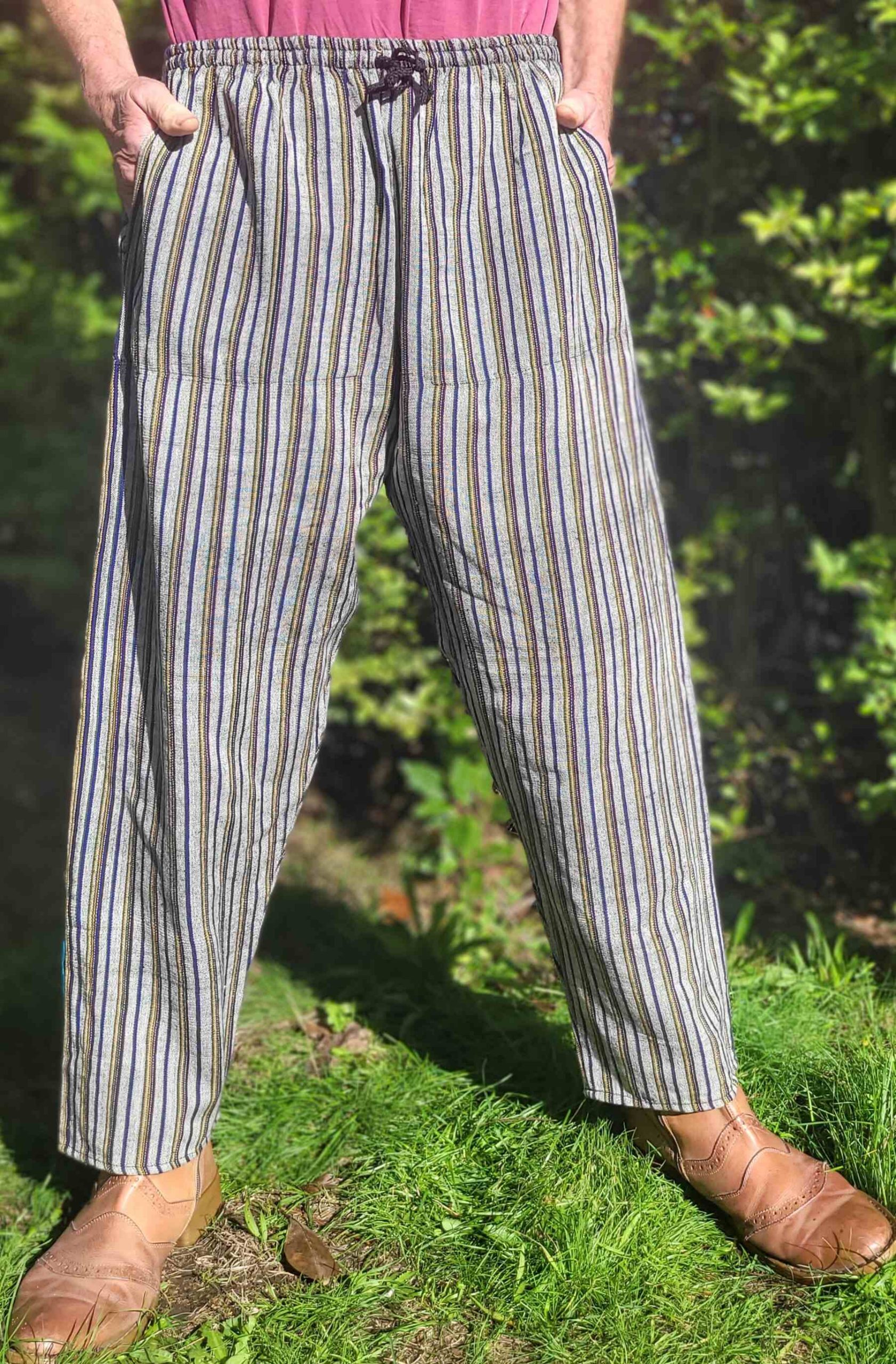 Grey with narrow stripes - XXL